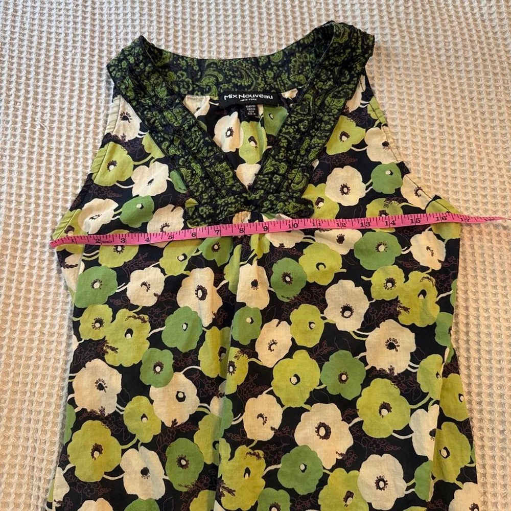 Mix Nouveau Floral Paisley Tank Top - Picture 5 of 6